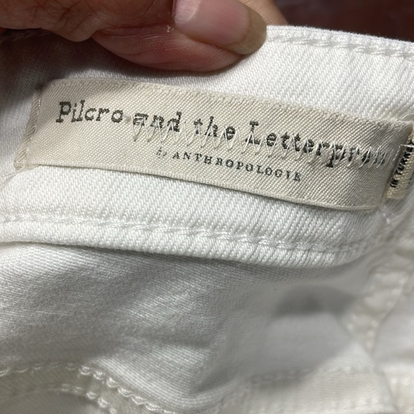 Anthropology oil to high rise denim legging’s - Picture 8 of 8